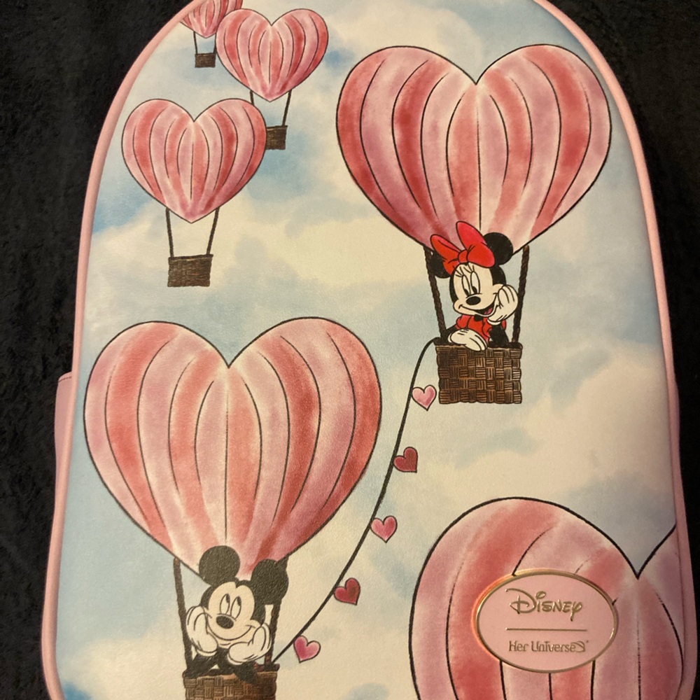 Disney Valentine’s Day backpack. NEW with tags